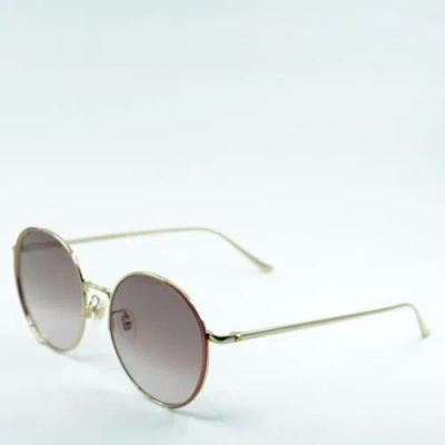 Pre-owned Gucci Gg0401sk 004 Gold/multicolor 56-18-145 Sunglasses