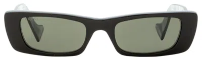 Gucci Gg0516s Sunglasses In Black/gold/pearl