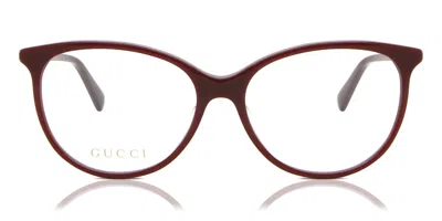Gucci Gg0550o Women's Glasses, Burgundy, Size 53