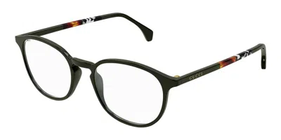 Gucci Gg0551o Men's Glasses, Green, Size 50