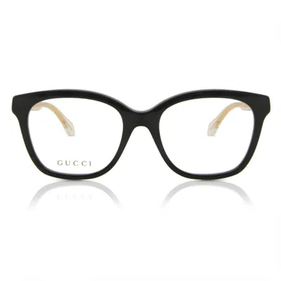 Gucci Gg0566on001 Square Full Rim Eyeglasses In Black