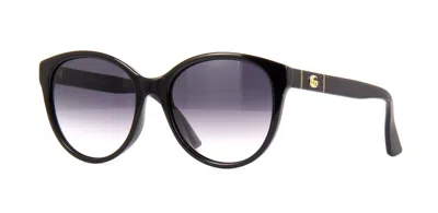 Pre-owned Gucci Gg0631s Black/grey Shaded (001 A) Sunglasses In Gray