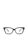 Gucci Rectangular Frame Glasses In Blue