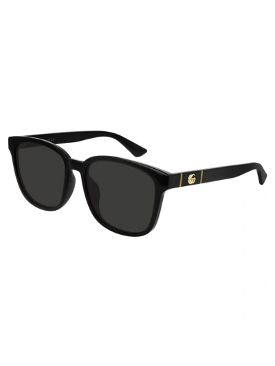 Gucci Gg0637sk Sunglasses In Black Black Grey