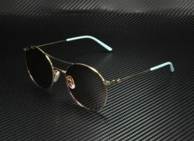 Pre-owned Gucci Gg0680s 004 Round Oval Gold Pink Women's Sunglasses 56 Mm