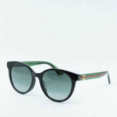 Pre-owned Gucci Gg0702sk 004 Black/grey 54-19-145 Sunglasses In Gray