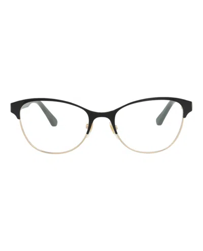 Gucci Gg0718o Eyeglasses In Black Green Transparent