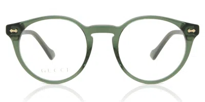 Gucci Gg0738o Men's Glasses, Green, Size 48