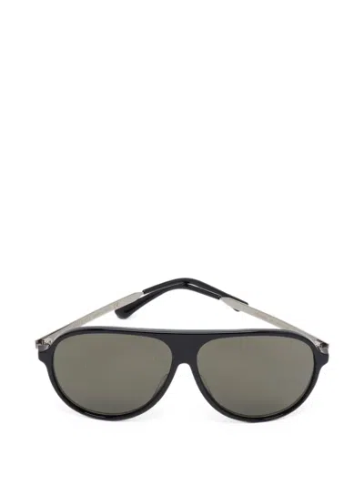 Pre-owned Gucci Gg0829sa Pilot Sunglasses In Black