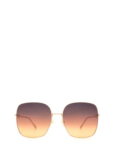 Gucci Gg0879s Gold Sunglasses