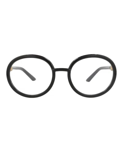 Gucci Gg0891o Eyeglasses In Black Transparent