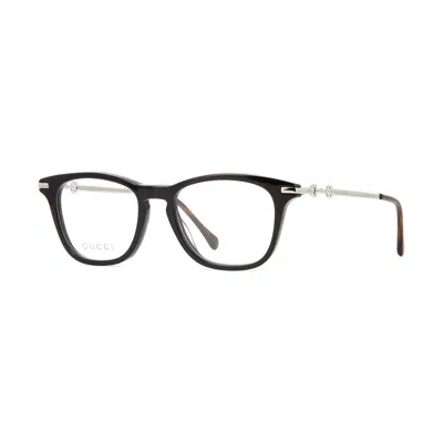 Gucci Gg0919o001 Square Full Rim Eyeglasses In Black