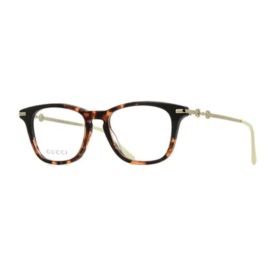 Gucci Gg0919o003 Tortoiseshell Acetate Square Eyeglasses In Purple