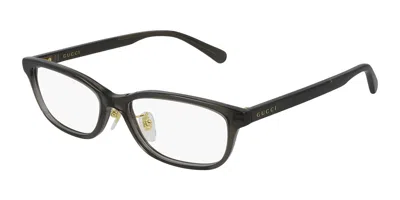 Gucci Gg0931oj Asian Fit Men's Glasses, Black, Size 54 In Yellow