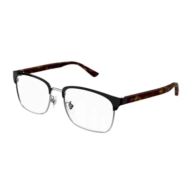 Gucci Gg0934oa006 Rectangle Full Rim Eyeglasses In Pink