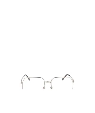 Gucci Gg095 Horsebit Detail Glasses In Gray