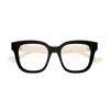 Gucci Gg0958o Linea Emblem Eyeglasses In Black