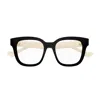Gucci Gg0958o Linea Emblem Eyeglasses In Black
