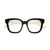 Gucci Gg0958o Linea Emblem Eyeglasses In Black