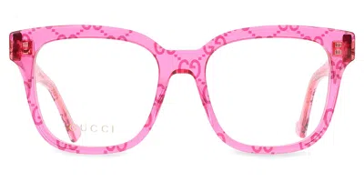 Gucci Gg0958o Women's Glasses, Pink, Size 52