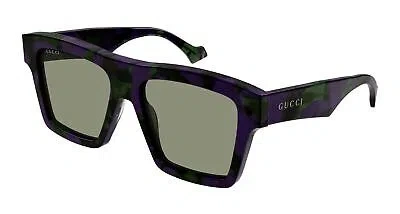 Pre-owned Gucci Gg0962s-014 Havana Sunglasses