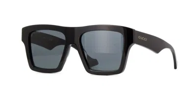 Pre-owned Gucci Gg0962s Black/grey (005) Sunglasses In Gray
