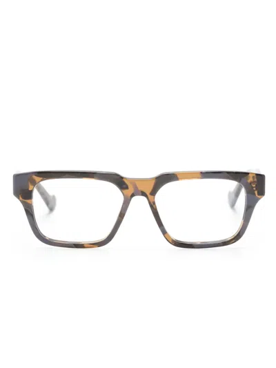 Gucci Gg09630 Square-frame Glasses In Brown