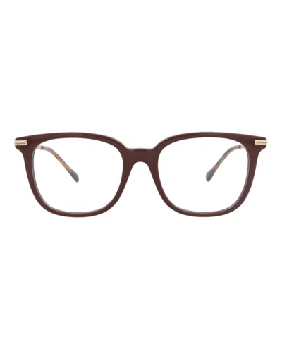 Gucci Gg0968o Eyeglasses In Brown Gold Transparent