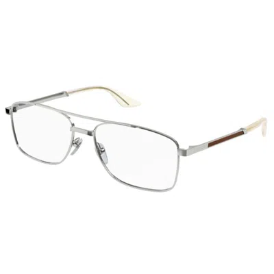 GUCCI GG0986O003 SILVER SILVER TRANSPA