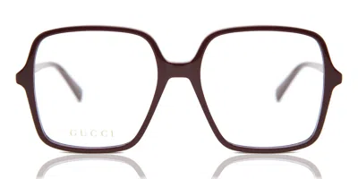 Gucci Gg1003o Women's Glasses, Burgundy, Size 53 In Brown
