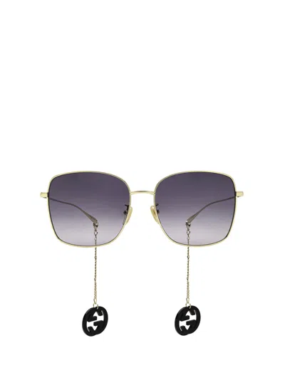 Gucci Gg1030sk Gold Sunglasses