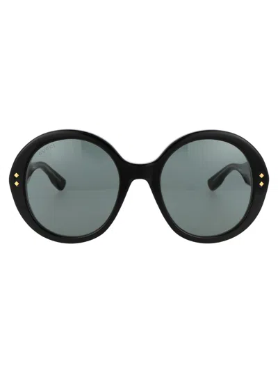 Gucci Gg1081s Sunglasses In 001 Black Black Grey