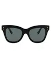 Gucci Gg1082s 001 Butterfly Sunglasses In Black