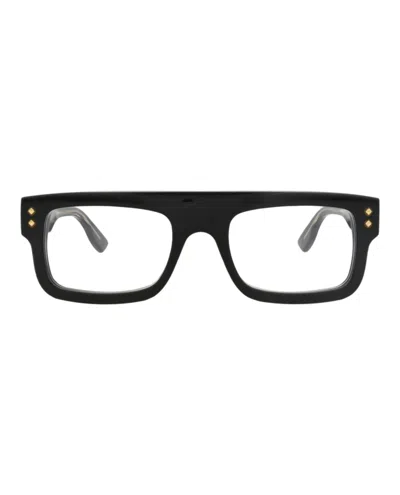 Gucci Gg1085o Eyeglasses In Black Transparent