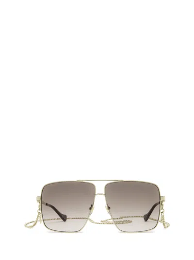 Gucci Gg1087s Gold Sunglasses