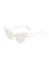 Gucci Gg1131s Woman Sungl Metallo In Multicolor