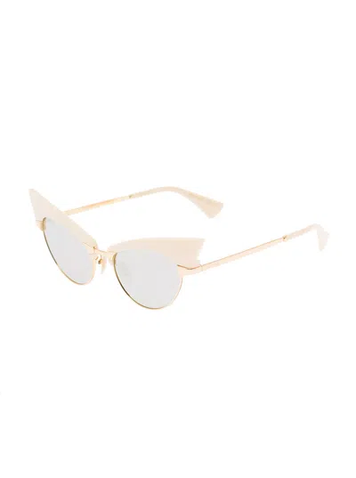 Gucci Gg1131s Woman Sungl Metallo In Multicolor