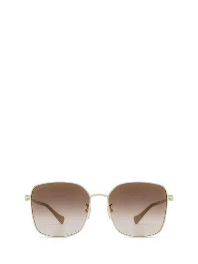 Gucci Gg1146sk Gold Sunglasses