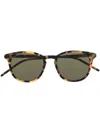Gucci Gg1157s Cat-eye Sunglasses In Green