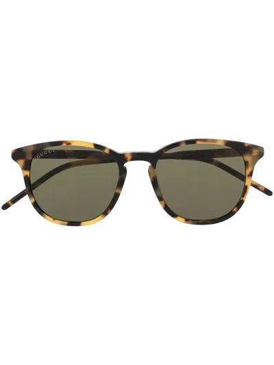 Gucci Gg1157s Cat-eye Sunglasses In Green