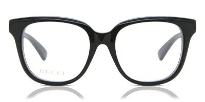 Gucci Gg1173oa Asian Fit Women's Glasses, Black, Size 53
