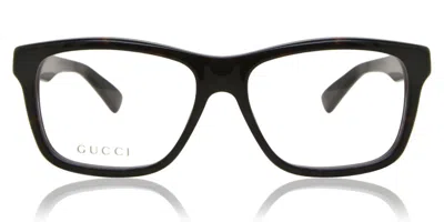 Gucci Gg1177o Men's Glasses, Tortoiseshell, Size 57 In Black