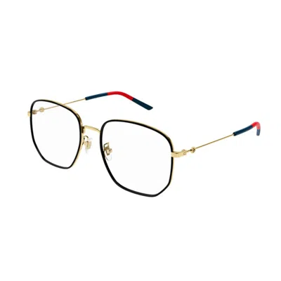 Gucci Gg1197oa003 Gold Gold Transparent