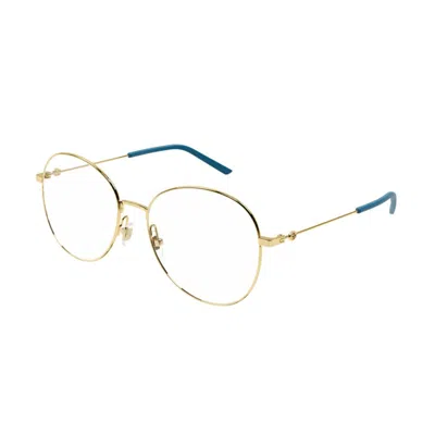 Gucci Gg1201o002 Gold Gold Transparent