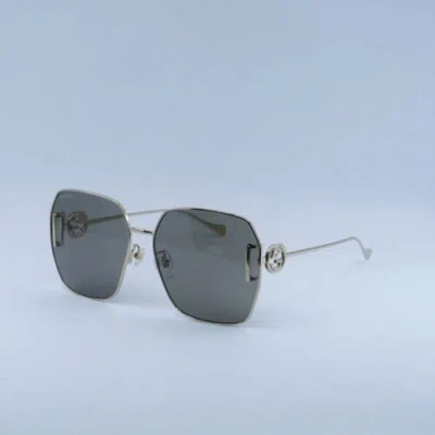 Pre-owned Gucci Gg1207sa 005 Gold/brown 64-16-140 Sunglasses
