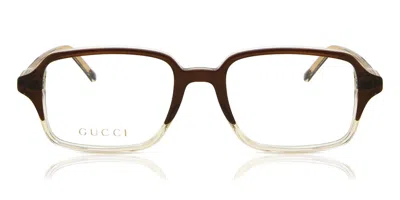 Gucci Gg1211o Men's Glasses, Brown, Size 51 In Black