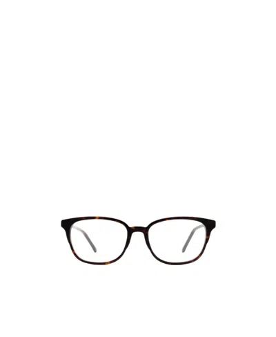 Gucci Gg1213o Tortoiseshell Square Glasses In Black