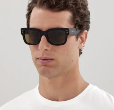 Pre-owned Gucci Gg1217s-002 Havana Havana Green Sunglasses