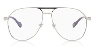 Gucci Gg1220s Men's Glasses, Silver, Size 59