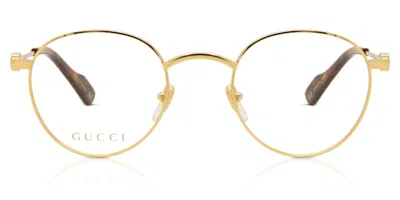 Gucci Gg1222o Men's Glasses, Gold, Size 48